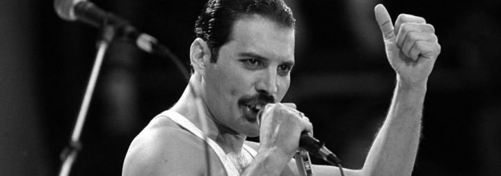 Freddie Mercury, het laatste podium